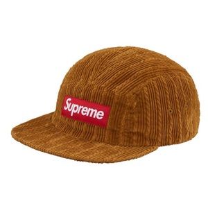 supreme rope corduroy camp cap